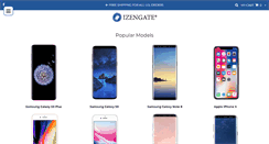 Desktop Screenshot of izengate.com