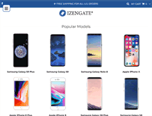 Tablet Screenshot of izengate.com